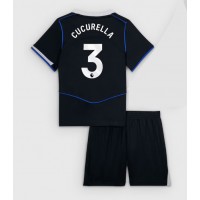 Chelsea Marc Cucurella #3 Tretí Detský futbalový dres 2025-26 Krátky Rukáv (+ trenírky)